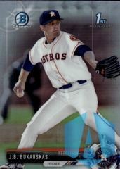 2017 1st Bowman Chrome Draft J.B. Bukauskas #BDC-143 Houston Astros